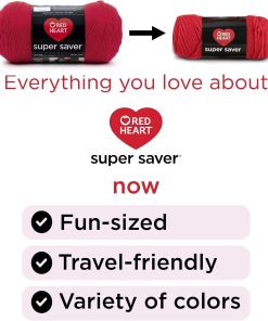 Alternative view of Red Heart Super Saver Super Yarn Craft Kit for Crochet & Knitting & Amigurumi Projects
